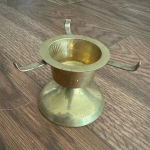 Vintage Brass Candle Holder
